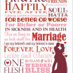 Marriage Subway Art (Free Printable)   Loving Life At Home In Free Printable Subway Art Template