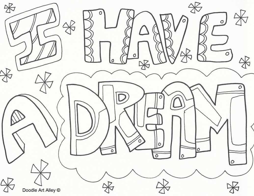 Martin Luther King Jr. Coloring Pages - Doodle Art Alley inside Martin Luther King Free Printable Coloring Pages