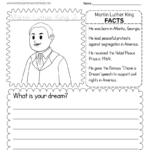 Martin Luther King Jr. Worksheet   Free Printable, Digital, & Pdf Regarding Free Printable Martin Luther King Jr Worksheets