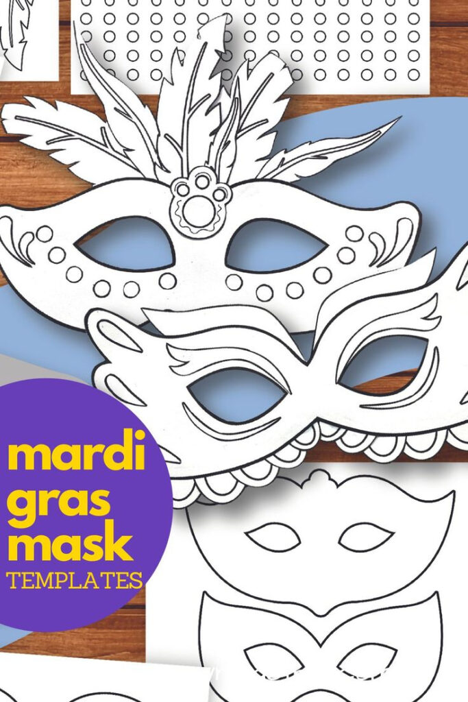 Masquerade And Mardi Gras Mask Templates (Free Printables) For Free Printable Mardi Gras Masks Masquerade And Mardi Gras Mask Templates (Free Printables) For Free Printable Mardi Gras Masks