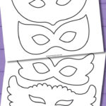 Masquerade And Mardi Gras Mask Templates (Free Printables) With Regard To Free Printable Mardi Gras Masks
