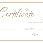 Massage Gift Certificate Free Google Docs Template   Gdoc.io Pertaining To Free Printable Massage Gift Certificate Templates
