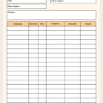 Medication List   10 Free Pdf Printables | Printablee Throughout Free Printable Medication List Template