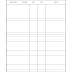 Medication Log   8 Of The Best Templates   World Of Printables Intended For Free Printable Medication Log Sheet