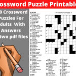 Medium Difficulty Printable Crossword Puzzles   Printable With Regard To Free Printable Crosswords Medium