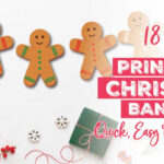 Merry Christmas Banners   18 Awesome Styles To Print & Decorate With Regard To Free Printable Christmas Banner
