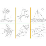 Metal Punch Group Pack   Mini Tropical Punch, Pack Of 100 | Blick Intended For Printable Tin Punch Patterns Free