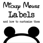 Mickey Mouse Labels Free Printable   Paper Trail Design Inside Free Printable Mickey Mouse Favor Tags