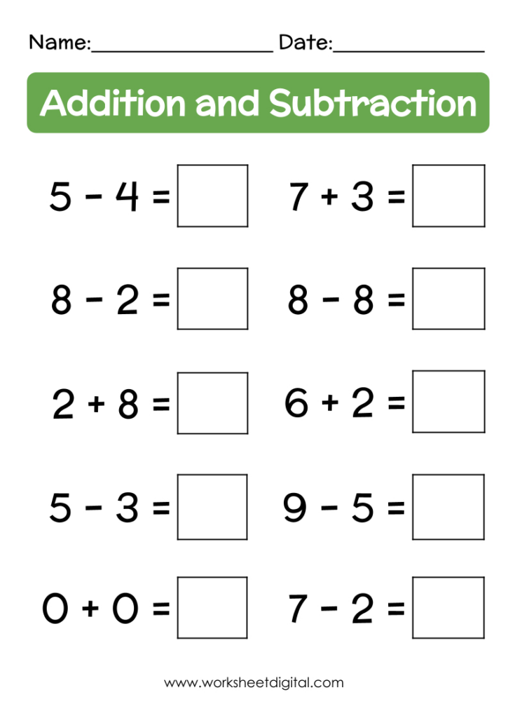 Mixed Addition And Subtraction Sums Worksheet Digital With Regard To Free Printable Mixed Addition And Subtraction Worksheets Mixed Addition And Subtraction Sums Worksheet Digital With Regard To Free Printable Mixed Addition And Subtraction Worksheets