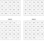 Momma D&<h2>039;S Number Bingo   Wordmint Within Free Printable Bingo Cards 1 75