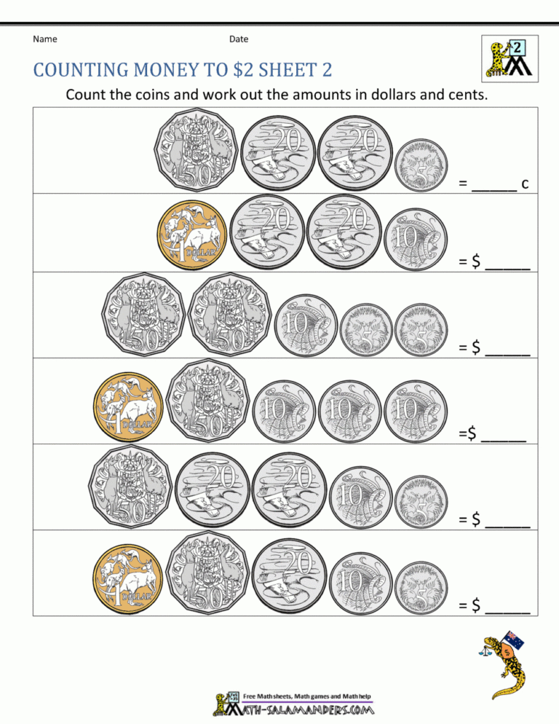 Money Worksheets Australia Intended For Free Printable Money Worksheets Australia Money Worksheets Australia Intended For Free Printable Money Worksheets Australia