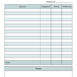 Monthly Budget Planners   20 Free Printables | Printabulls In Free Printable Monthly Budget