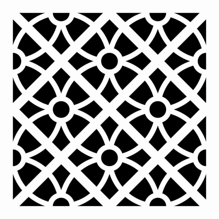 Free Printable Moroccan Wall Stencils