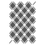 Moroccan Stencils Template  Small Scale  For Crafting Canvas Diy Wall Decor  #6 Inside Free Printable Moroccan Wall Stencils