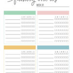 Multiple Children Chore Charts   10 Free Printable Charts With Regard To Free Printable Chore Charts For Multiple Children