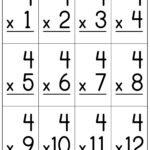 Multiplication Flash Cards Printable   Paper Trail Design Intended For Free Printable Multiplication Flash Cards