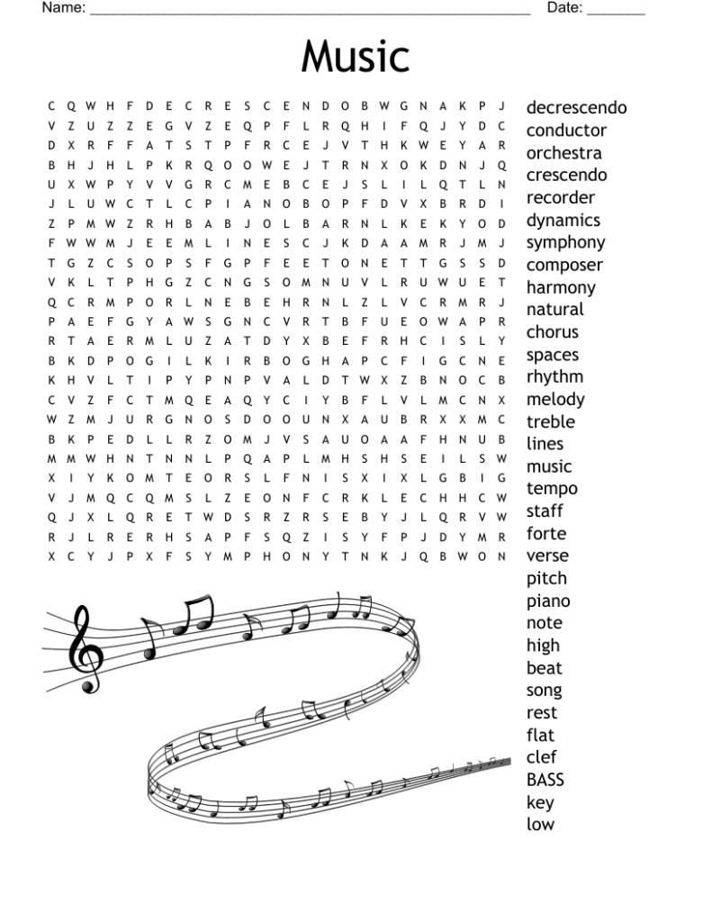 Music Word Search Wordmint Regarding Free Printable Music Word Searches Music Word Search Wordmint Regarding Free Printable Music Word Searches