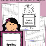 My Spelling Dictionary – Customize For Any Grade Or Subject With Regard To My Spelling Dictionary Printable Free