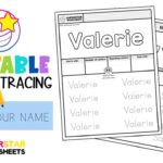 Name Tracing Worksheets   Superstar Worksheets With Free Printable Preschool Name Tracer Pages