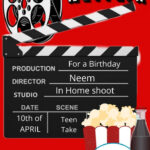 Netflix Theme Invitation Card Ideas | Unique Card Ideas | Its Neoky In Free Printable Movie Themed Invitations