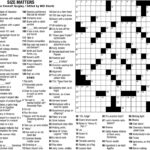 New York Times Crossword Puzzle Regarding Free Printable Sunday Crossword Puzzles