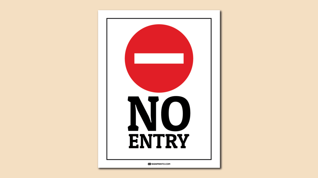 No Entry Sign Printable Pdf Regarding Free Printable No Entry Sign No Entry Sign Printable Pdf Regarding Free Printable No Entry Sign