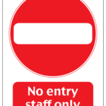 No Entry Signs | Poster Template Within Free Printable No Entry Sign