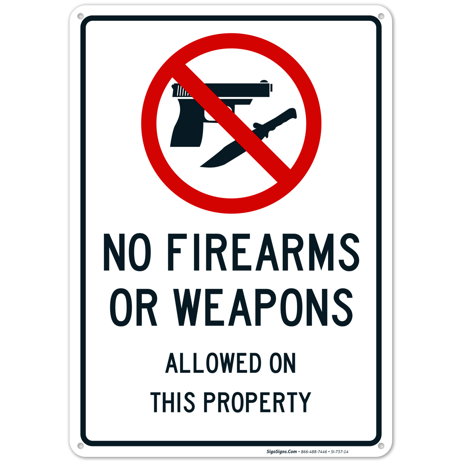 No Firearms Guns Or Weapons Allowed Sign intended for Free Printable No Guns Allowed Sign