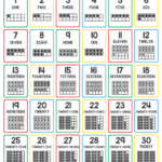 Number Flashcards 1 30   10 Free Pdf Printables | Printablee Within Free Printable Number Flashcards 1 30