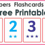Number Flashcards  1 To 20 Free Printable | Montessoriseries Throughout Free Printable Numbers 1 20