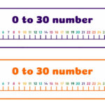 Number Line To 30   4 Cute & Free Printables And Blank Worksheets In Free Printable Number Line To 30