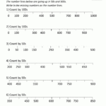 Number Line Worksheets Up To 1000 Regarding Free Printable Number Line Worksheets