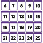 Numbers From 1 30   10 Free Pdf Printables | Printablee Intended For Free Printable Number Flashcards 1 30