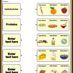Nutrition Worksheets: Free Printable Ideas And Templates Intended For Free Printable Healthy Eating Worksheets