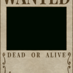 One Piece Wanted Poster Template   Claystage Intended For Free Printable Wanted Poster Invitations