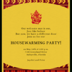 Online Invitation Card Designs   Invites Throughout Free Printable Housewarming Invitations Cards