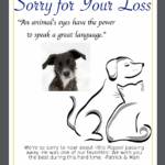 Online Pet Sympathy Card Generator & Pet Sympathy Card Template Within Free Printable Sympathy Cards For Dogs