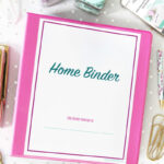 Organized Home Binder With Free Printables! | Abby Organizes Throughout Free Printable Household Binder