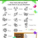 Outdoor Scavenger Hunt Free Printable   Tgif   This Grandma Is Fun With Regard To Free Printable Scavenger Hunt For Kids