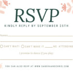 Page 2   Free And Customizable Rsvp Templates | Canva With Regard To Free Printable Rsvp