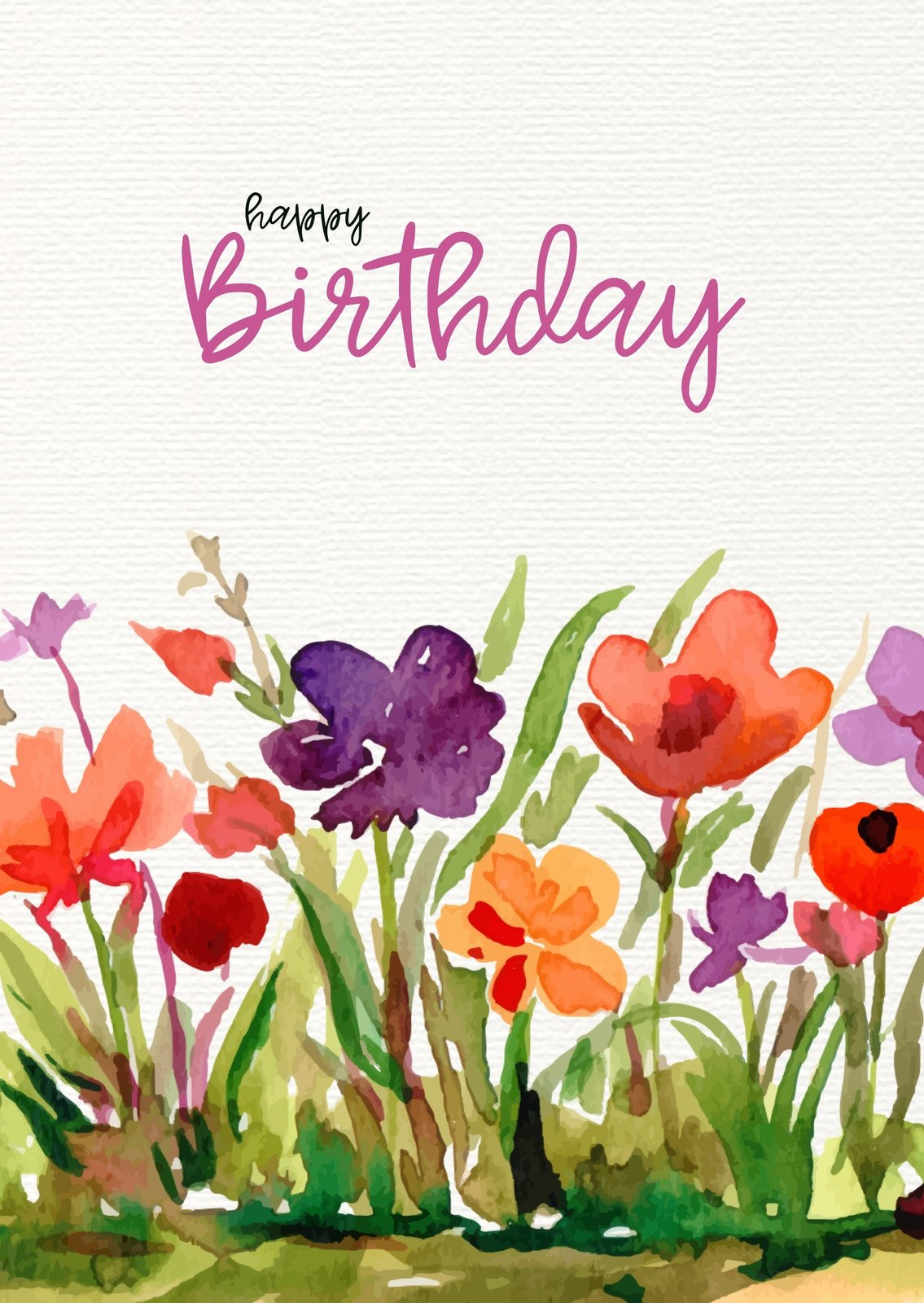 Page 7 - Free Printable Greeting Card Templates To Customize | Canva intended for Customized Birthday Cards Free Printable