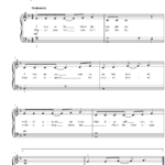 Part Of Your World – Easy Piano Sheet Music + Free Piano Lesson With Regard To Piano Sheet Music For Beginners Popular Songs Free Printable