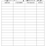 Password Keeper Printable – Morning Motivated Mom Within Free Printable Password Organizer