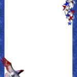 Patriotic Stationery Themes Page 1 With Free Printable Patriotic Writing Paper