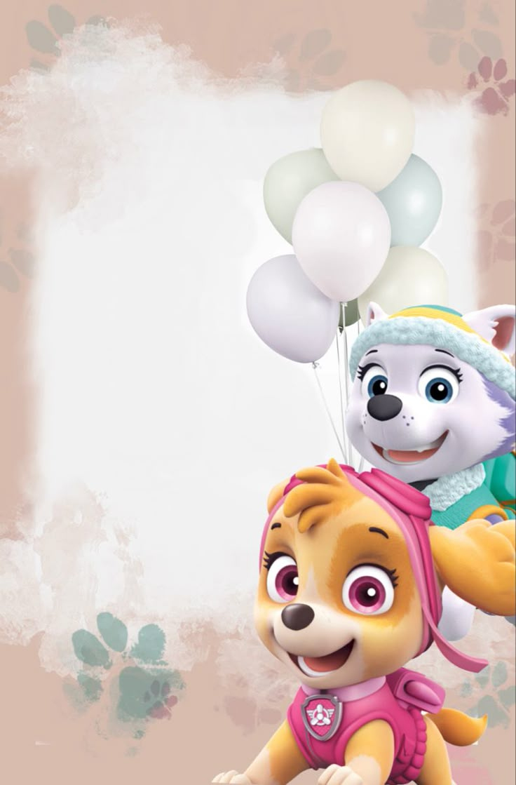 Paw Patrol Printable Birthday E-Invitation - Free Download for Free Printable Paw Patrol Invitations
