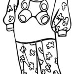 Pics Of Preschool Pajama Coloring Page Coloring Page   Coloring Pertaining To Free Printable Pajama Coloring Pages