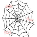 Pin The Spider On The Web Free Printable Halloween In Free Printable Spider Web