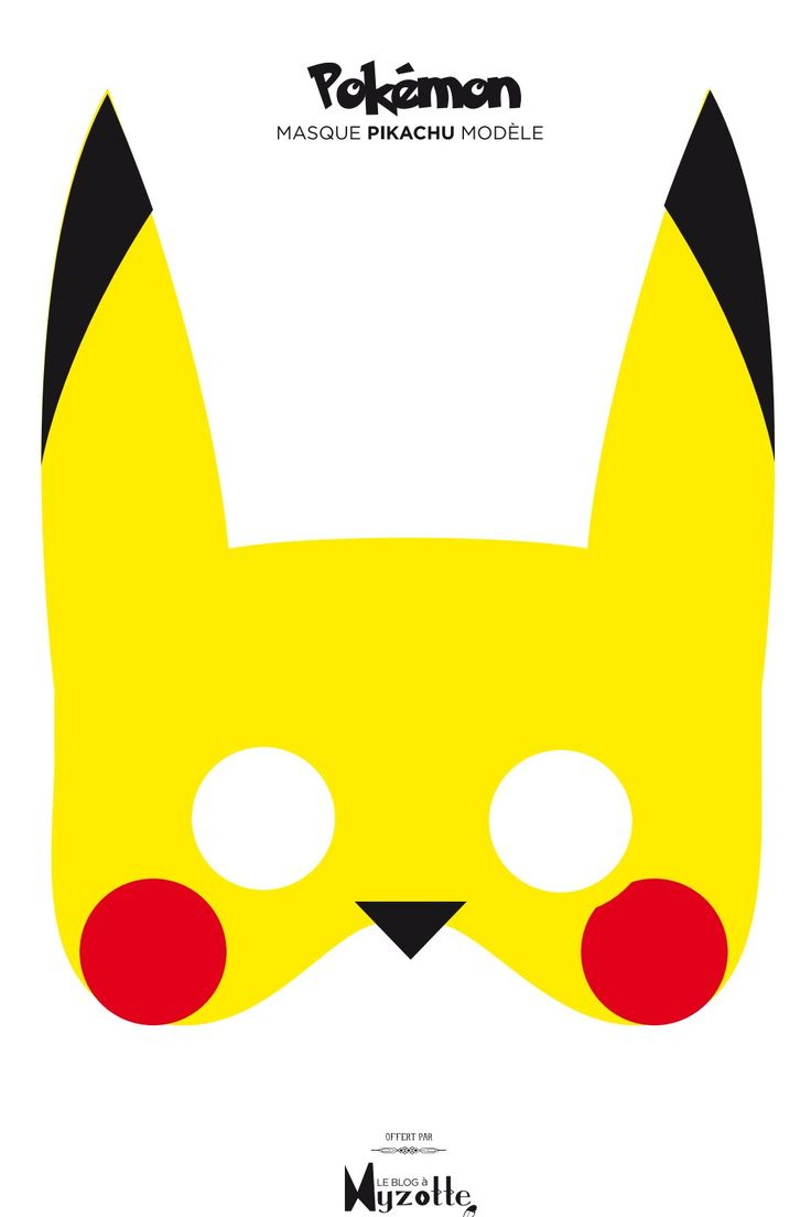 Pindaniela Leon On Ideas | Pokemon Masks, Pokemon Faces inside Free Printable Pokemon Masks