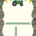 Pinvinter On Patterns | Free Printable Birthday Invitations Intended For Free Printable John Deere Birthday Invitations
