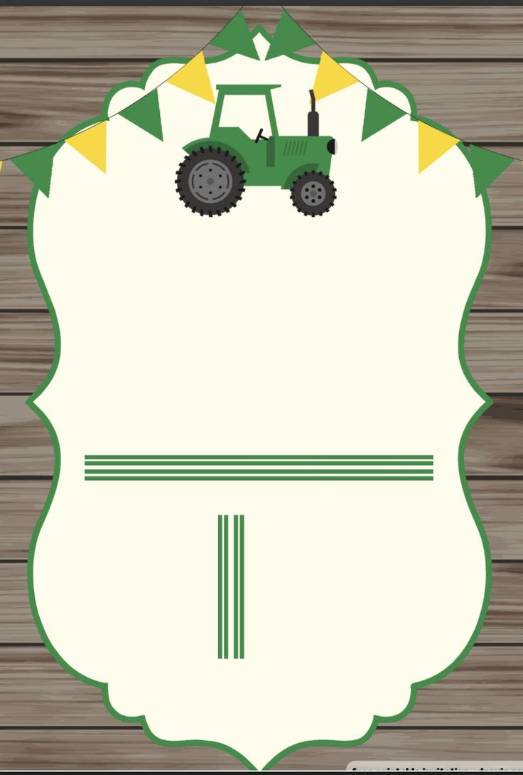 Pinvinter On Patterns | Free Printable Birthday Invitations intended for Free Printable John Deere Birthday Invitations